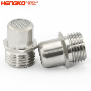 5 10 30 40微米醫(yī)用級粉末燒結(jié)不銹鋼316L直列式過濾器氧氣回路通風(fēng)機過濾用