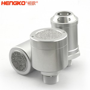 恒歌定制孔徑0.2-120μm不銹鋼氣體傳感器防爆外殼，耐腐蝕防水金屬過濾器