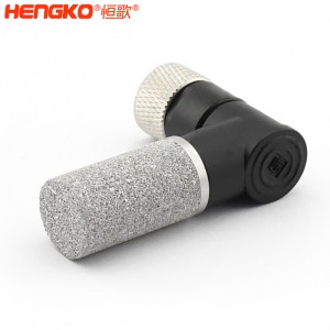廠家定制高靈敏測(cè)量工業(yè)溫濕度檢測(cè)儀孔隙均勻抗壓316L不銹鋼探頭