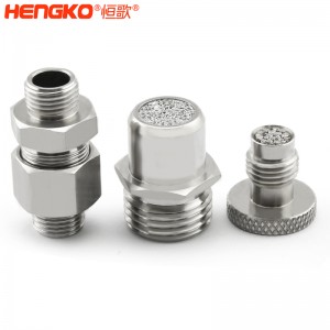 廠家定制有創(chuàng)呼吸機氣源入口醫(yī)療級316L不銹鋼過濾器濾芯防塵透氣耐腐蝕，用于呼吸機