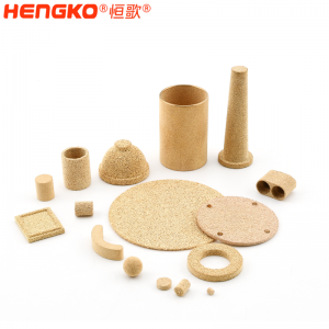 濾芯廠家定制微孔銅燒結(jié)粉末濾管排氣柔性耐高溫耐腐蝕3-90微米，制藥工業(yè)可用