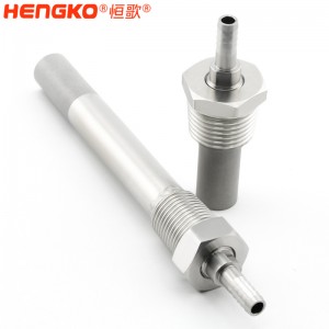 恒歌供應(yīng)微米燒結(jié)不銹鋼啤酒頭_食品級空氣擴散器氣體擴散用