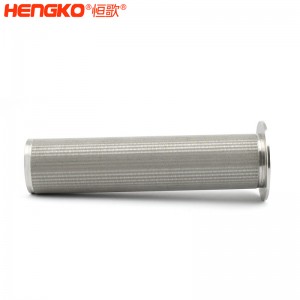 恒歌供應(yīng)不銹鋼燒結(jié)網(wǎng)過濾器_耐腐蝕耐高溫多層絲網(wǎng)高強度易清洗濾芯