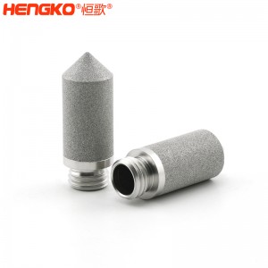 RHT30防爆型溫濕度變送器探頭外殼_不銹鋼燒結(jié)露點(diǎn)儀ip65級防護(hù)探頭外殼