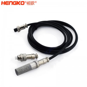 恒歌直銷不銹鋼RHT-H20-B平頭溫濕度傳感器探頭帶電線，用于農(nóng)業(yè)大棚
