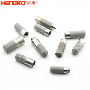 廠家生產(chǎn)0.2-90μm溫濕度傳感器不銹鋼探頭外殼防水防塵耐腐蝕，多種型號(hào)可定制