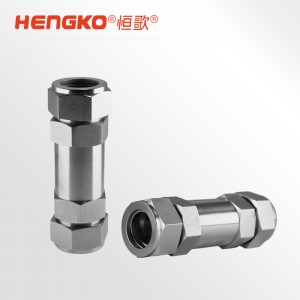 工藝氣體專用過濾器_高純UHP超純氣流微粒直通一體式過濾器