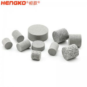 恒歌氣動智能閥門執(zhí)行器平衡塞_耐磨損耐高溫不銹鋼燒結濾柱