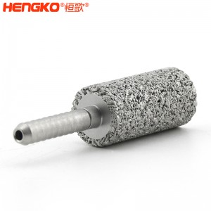 廠家定制316L粉末燒結(jié)不銹鋼過濾器曝氣頭，高強度耐腐蝕水族專用氣泡石