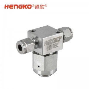 二次配潔凈管道氮?dú)膺^(guò)濾器_0.003μm超純氣體過(guò)濾器