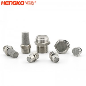 源頭廠家不銹鋼燒結(jié)網(wǎng)消聲器消音器耐高溫流量大，應(yīng)用于空壓機排氣