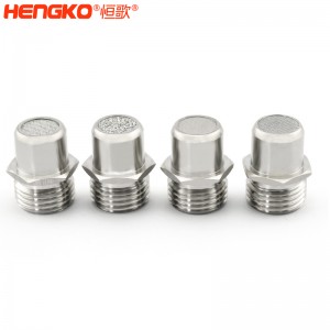 廠家定制有創(chuàng)呼吸機(jī)氣源入口醫(yī)療級(jí)316L不銹鋼過(guò)濾器濾芯防塵透氣耐腐蝕，用于呼吸機(jī)