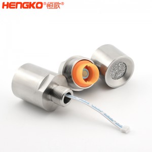 二氧化碳?xì)怏w泄漏探測器探頭PCB模塊,帶不銹鋼316L防雨防塵傳感器外殼