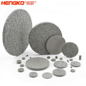 氣體探測器探頭防爆片耐高溫透氣性好，工業(yè)316L不銹鋼傳感器隔火焰隔爆片可定制