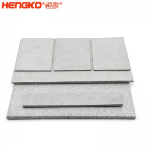 廠家直銷(xiāo)316不銹鋼粉末燒結(jié)濾板高強(qiáng)度耐高溫耐腐蝕，化工制藥過(guò)濾不銹鋼過(guò)濾器