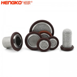 恒歌不銹鋼316L真空卡環(huán)濾芯耐高溫透氣均勻耐壓，工業(yè)衛(wèi)生級不銹鋼濾片過濾器