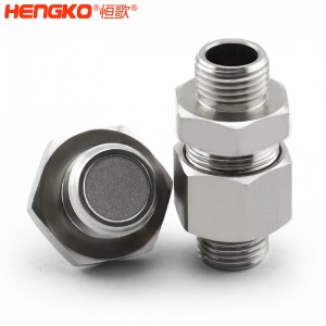 高流量無創(chuàng)呼吸機吸氣細(xì)菌過濾器進(jìn)氣口醫(yī)用級316L不銹鋼
