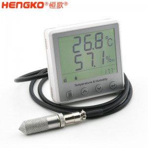 恒歌農(nóng)業(yè)追溯監(jiān)測系統(tǒng)高精準(zhǔn)RS485溫濕度變送器帶露點(diǎn)功能，自動化監(jiān)控溫室大棚溫濕度物聯(lián)網(wǎng)方案