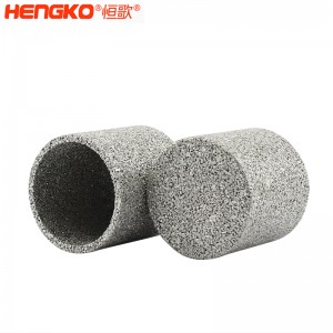 恒歌粉末燒結(jié)不銹鋼濾筒防塵透氣濾芯過濾精準(zhǔn)壽命長，應(yīng)用于化學(xué)分析