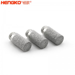 工廠定制平頭溫濕度傳感器金屬探頭保護罩_316不銹鋼外殼防水防塵農業(yè)可用