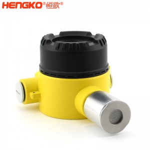 數(shù)顯316L不銹鋼氣體傳感器外殼防水防塵壁掛式工業(yè)氣體傳感器，用于天然氣廠