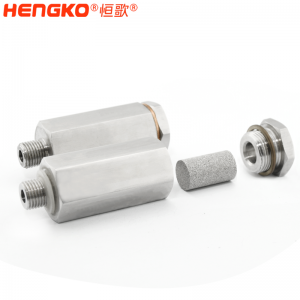 易燃液體、蒸汽燒結不銹鋼阻火器組合件限流器氣體儲存和運輸用