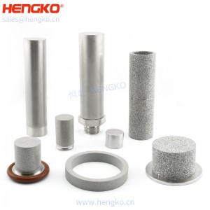 廠家直銷(xiāo)金屬醫(yī)療器械專(zhuān)用燒結(jié)多孔材料粉末不銹鋼316濾芯高端精密加工配件