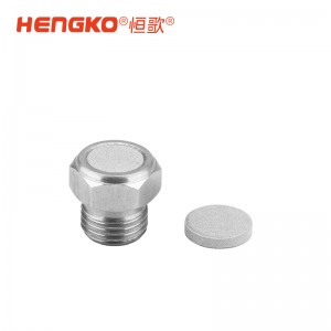 恒歌金屬氣動(dòng)消音器用于電磁閥、氣缸、空壓機(jī)等設(shè)備消音降噪