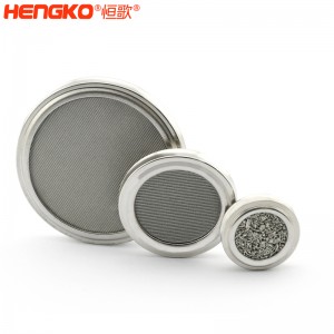 恒歌生產(chǎn)316L不銹鋼燒結(jié)濾芯耐高溫耐腐蝕醫(yī)用級無創(chuàng)呼吸機過濾器