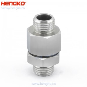 恒歌微納米級不銹鋼316內(nèi)聯(lián)過濾器0.2-120微米耐高溫耐腐蝕制藥工業(yè)可用，來圖定制