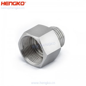 恒歌微納米級不銹鋼316內(nèi)聯(lián)過濾器0.2-120微米耐高溫耐腐蝕制藥工業(yè)可用，來圖定制