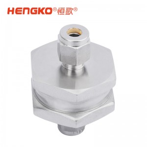 不銹鋼全焊接直通型過濾器_半導(dǎo)體特種氣體1/4納米去除顆粒過濾器