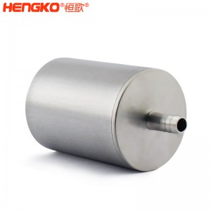 燒結(jié)不銹鋼316L 微噴槍曝氣石帶倒鉤-哺乳動物細(xì)胞生物處理