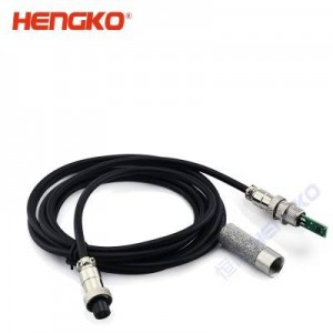 防水灌溉土壤溫濕度傳感器不銹鋼外殼保護(hù)罩探頭過(guò)濾器RHT系列帶線