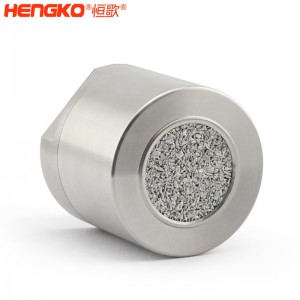 廠家供應(yīng)不銹鋼氣體傳感器外殼微孔燒結(jié)耐用防爆濾芯，應(yīng)用于真空室