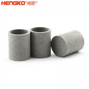 廠家生產(chǎn)多尺寸不銹鋼粉末燒結(jié)濾筒，堅(jiān)固耐用壽命長(zhǎng)用于流量控制和均布