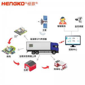 恒歌HENGKO無線冷鏈溫濕度物聯(lián)網(wǎng)方案，冷鏈物流溫度監(jiān)測管理溯源解決方案溫濕度記錄儀