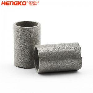 廠家定制金屬粉末燒結(jié)不銹鋼濾筒過(guò)濾器防塵透氣,用于化學(xué)工業(yè)大學(xué)實(shí)驗(yàn)室