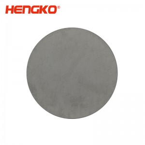 燒結(jié)不銹鋼過濾片防塵防爆透氣，廠家直銷微納米級多孔金屬濾芯