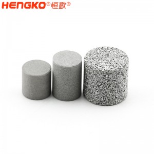 恒歌氣動(dòng)智能閥門(mén)執(zhí)行器平衡塞_耐磨損耐高溫不銹鋼燒結(jié)濾柱