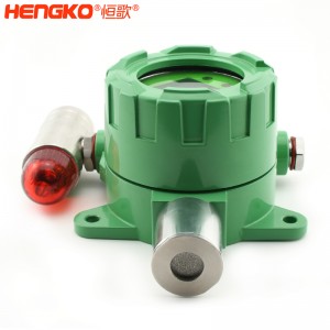 H2S硫化氫電化學(xué)有毒氣體傳感器探測(cè)器帶防爆不銹鋼316L傳感器外殼