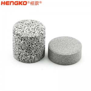 恒歌氣動智能閥門執(zhí)行器平衡塞_耐磨損耐高溫不銹鋼燒結濾柱