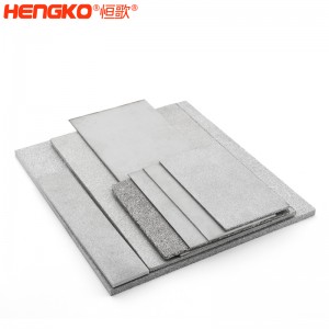 廠家直銷316不銹鋼粉末燒結(jié)濾板高強(qiáng)度耐高溫耐腐蝕，化工制藥過濾不銹鋼過濾器