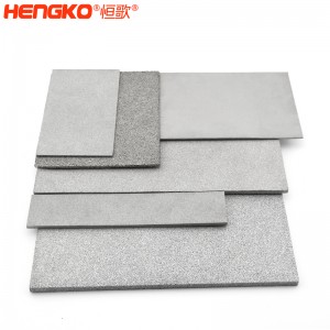 廠家直銷316不銹鋼粉末燒結(jié)濾板高強(qiáng)度耐高溫耐腐蝕，化工制藥過濾不銹鋼過濾器