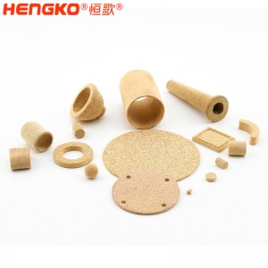 廠家直銷價格 燒結(jié)粉末銅過濾器銅壓縮空氣油分離器芯通風(fēng)口