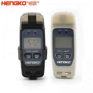 恒歌生產(chǎn)供應(yīng)無線溫濕度記錄儀傳感器低功耗抗干擾高精準(zhǔn)，用于藥品海鮮運(yùn)輸