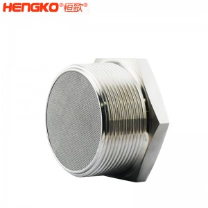 恒歌不銹鋼絲網(wǎng)濾芯燒結(jié)網(wǎng)消聲器消音器耐熱排氣均勻，應(yīng)用于排風(fēng)管消音